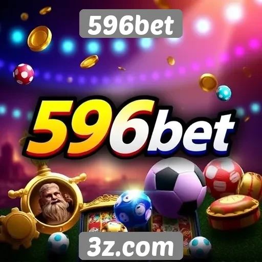 Variedade de jogos disponíveis no 596bet